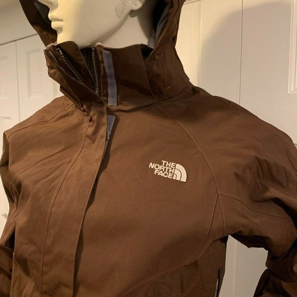 THE NORTH FACE Women's Hyvent Medium Brown Jacket - Picture 2 of 9